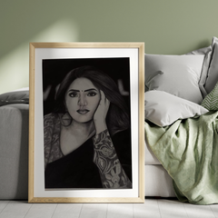 Customizable Handmade Pencil Sketch Portrait – Perfect for Any Occasion