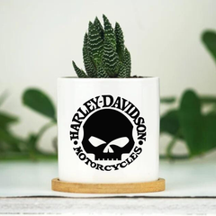 Harley Davidson Customised Planter