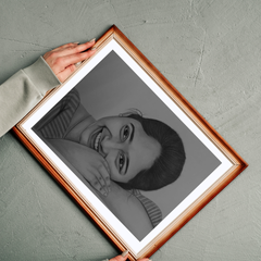 Customizable Handmade Pencil Sketch Portrait – Perfect for Any Occasion