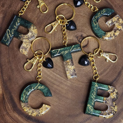 Custom Handmade Resin Letter Keychains – Personalized for Every Occasion