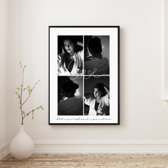 "Personalized Photo Collage Frame – Custom Keepsake for Loved Ones"