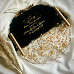 Custom Handmade Resin Tray