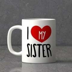 customized sister mug