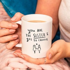 customized sister mug