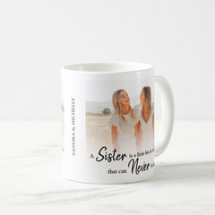 customized sister mug