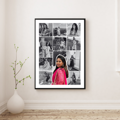 "Personalized Photo Collage Frame – Custom Keepsake for Loved Ones"