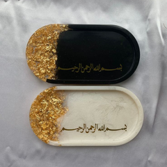 Custom Handmade Resin Trinket Tray