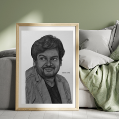 Customizable Handmade Pencil Sketch Portrait – Perfect for Any Occasion