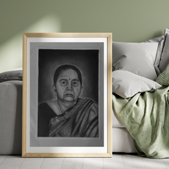 Customizable Handmade Pencil Sketch Portrait – Perfect for Any Occasion
