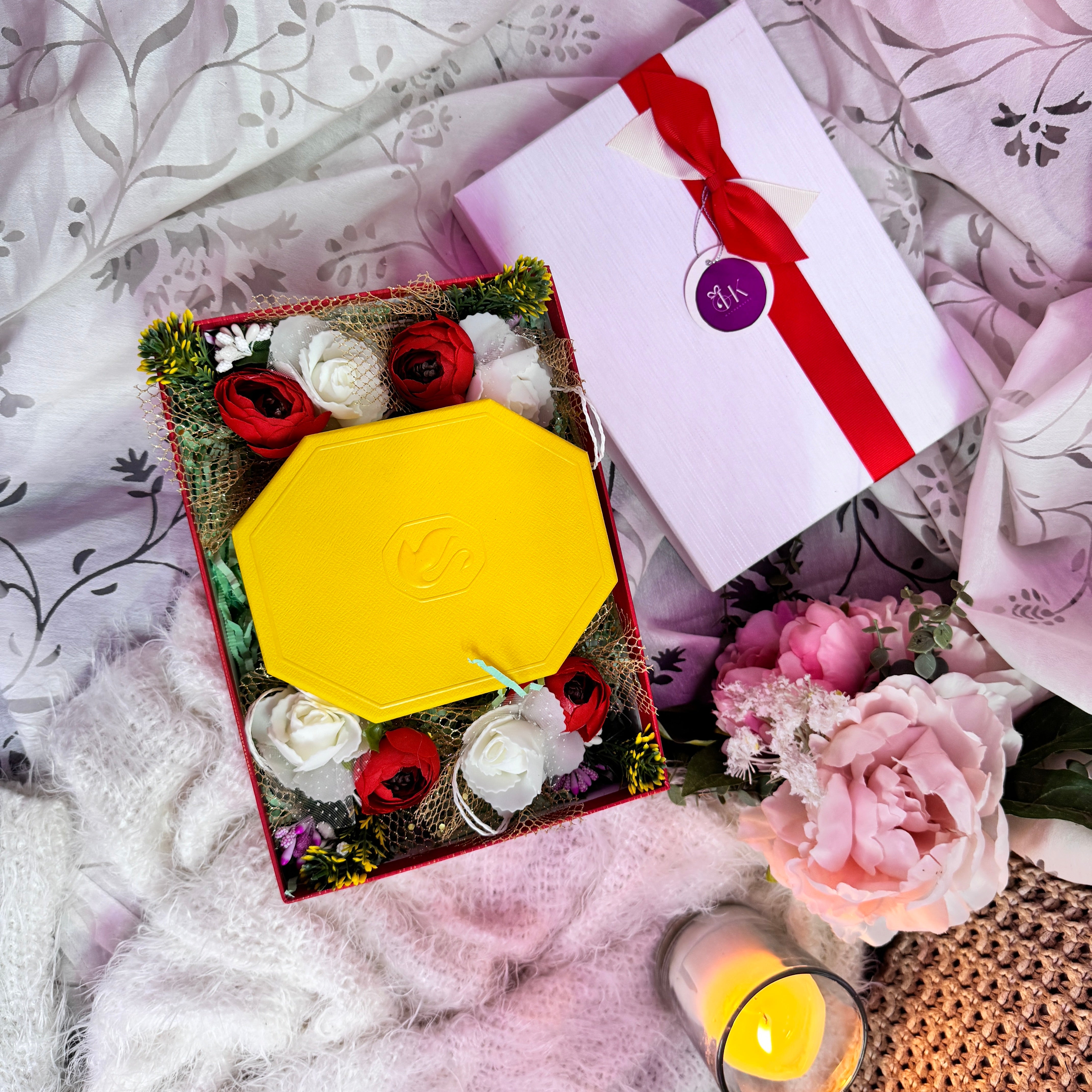 Elegant Bracelet Gift Hamper for Couples